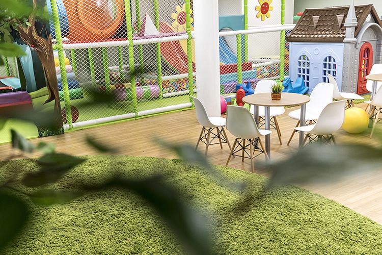 vaikų žaidimų kambarys Saulutės Miškas